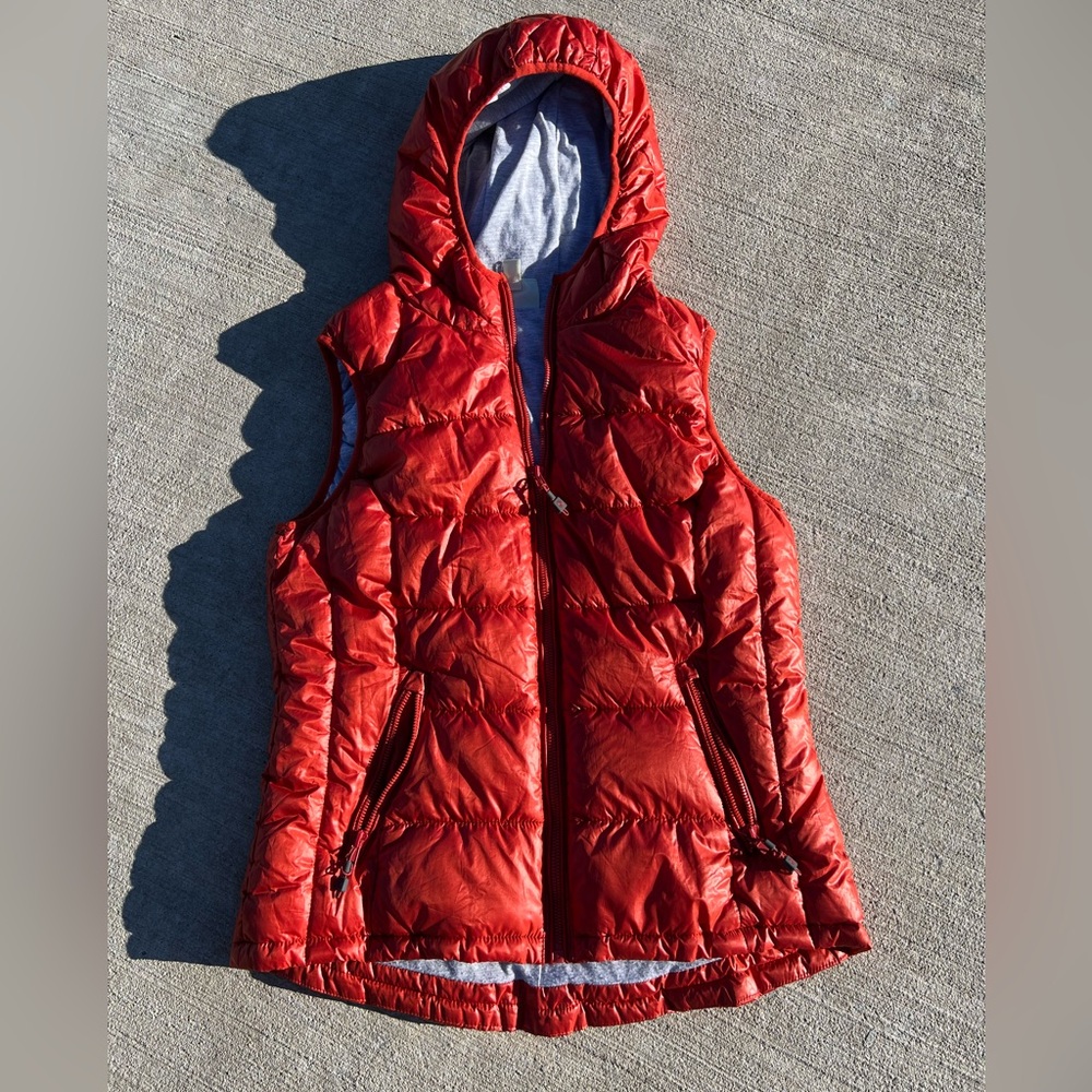 🌵Tangerine Puffer Vest~ Size Medium